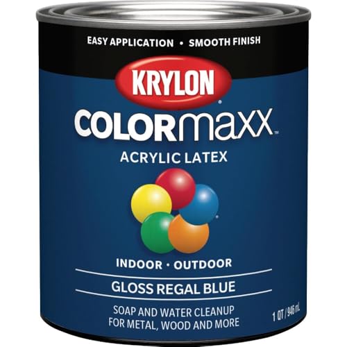 Krylon ColorMaxx Gloss Interior/Exterior Acrylic...