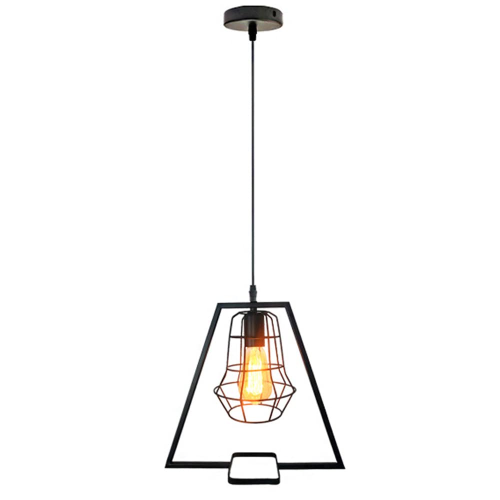 Lampe suspendue rétro fer forgé pour éclairer couloir et cuisine