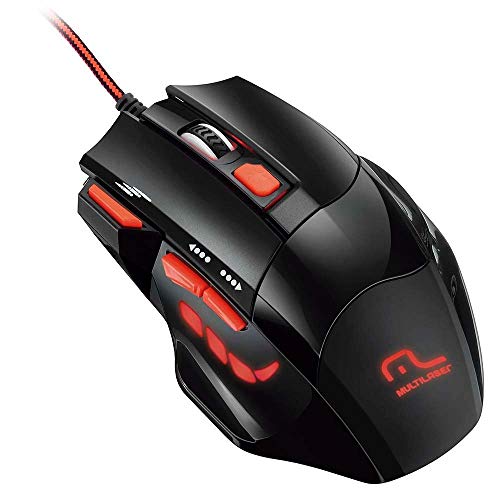 Mouse Optico Xgamer Multilaser Fire Button Usb 2400 Dpi - MO236