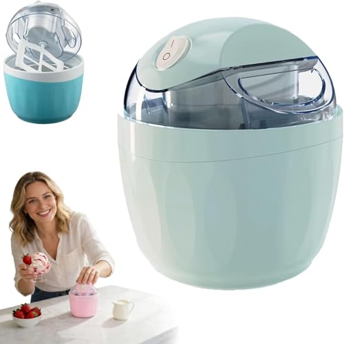 Mini Electric Ice Cream Maker for Homemade Desserts