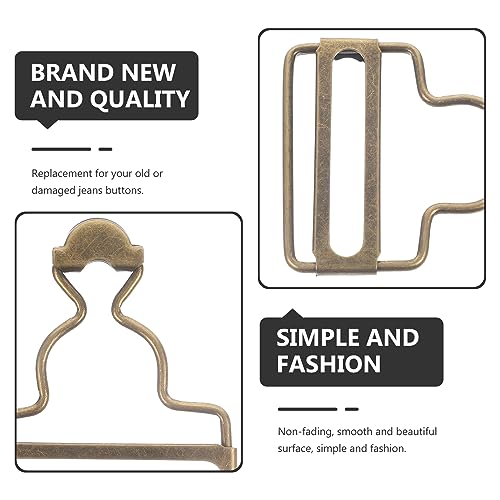 Healifty 4 Pezzi Fibbie complesse Fibbie Bretelle