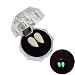 YOHEE Luminous Vampire Teeth Fluorescent Dentures 15mm Fangs Halloween Props Cosplay