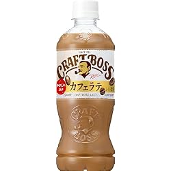 1 of Suntory Coffee Craft Boss Latte, 16.9 fl oz (500 ml) x 24 Bottles