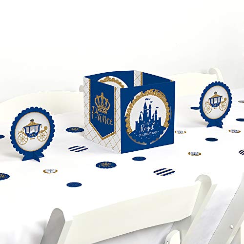 Royal Prince Charming - Baby Shower or Birthday Party Centerpiece & Table Decoration Kit
