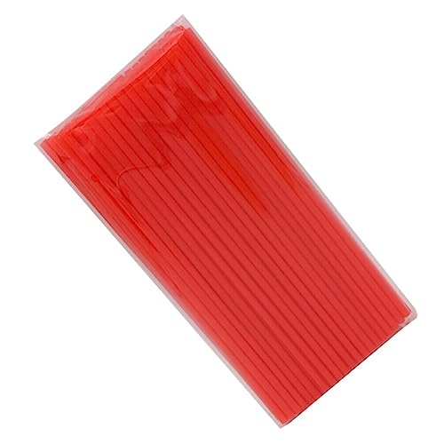 Image of Healeved 200 Pcs Extra Large Smoothie Straws Flat Mouth Drinking Straws Disposable for Parties Bbq Wedding Birthday