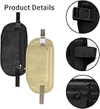 2-Pack Hidden Anti-Theft Money Belts for Travel, Waterproof and Adjustable Concealed Pouch for Men and Women, Secure and Stylish Travel Money Belt for Running, Hiking, and Dog Walking - Image 3
