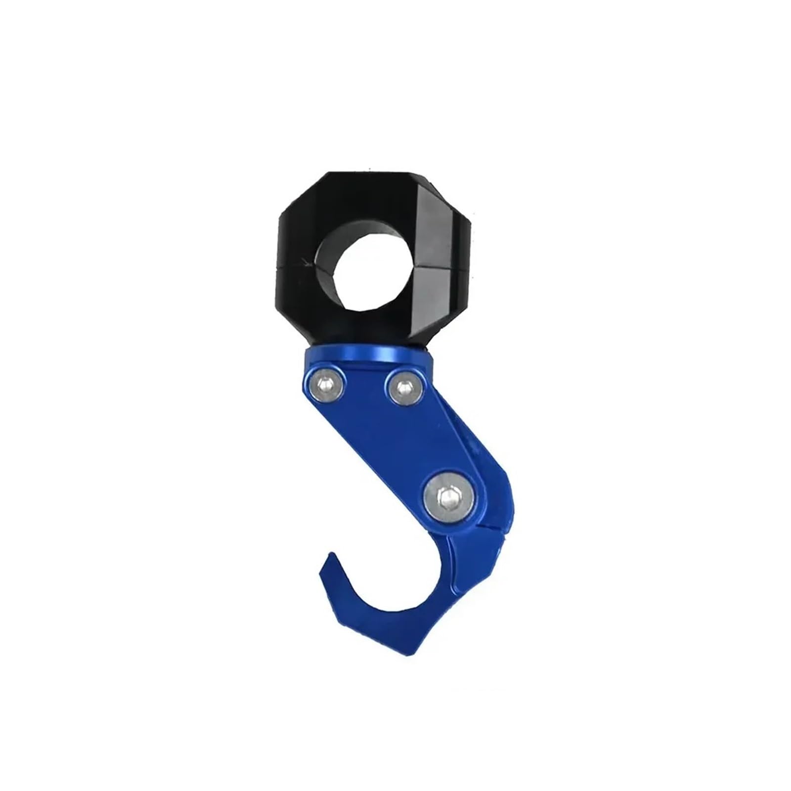 astuyhj Non-Slip Handlebar Hook for Hon@&da ADV150 ADV160 ADV350 Motorcycle Aluminum Alloy Helmet Hanger Foldable Hook Adjustable Storage Mount Accessories(B Blue)