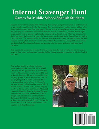 Internet Scavenger Hunt Games for Middle School Spanish Students - Image 2