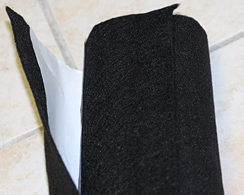 blackmusic Moquette Adesiva Nera Misure 140x350 cm per Rivestimenti Box subwoofer e Altro