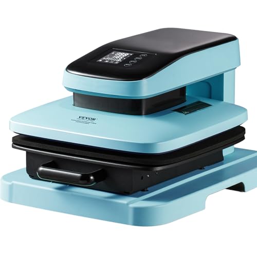 Vevor AHT001 Auto Heat Press Machine For T Shirts, 15X15 Smart Tshirt Press Machine With Auto Release, Heating Fast & Evenly, Intelligent Heat Press For Sublimation, Vinyl, Heat Transfer Projects cover