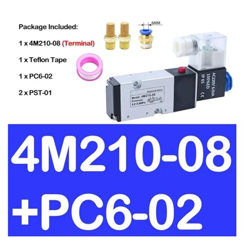 Électrovanne pneumatique 4M310-10 robuste pour automatisme de précision - 3