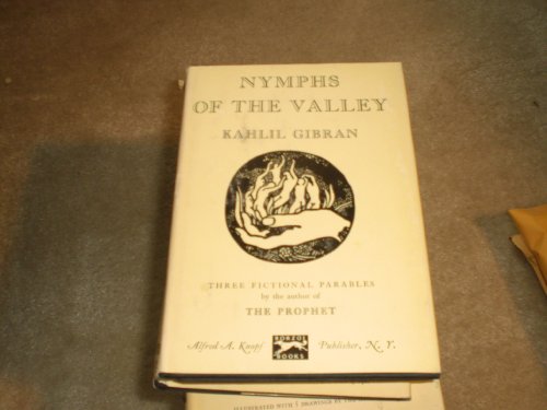Nymphs of the Valley W Dust Jacket B002XVHH4Q Book Cover