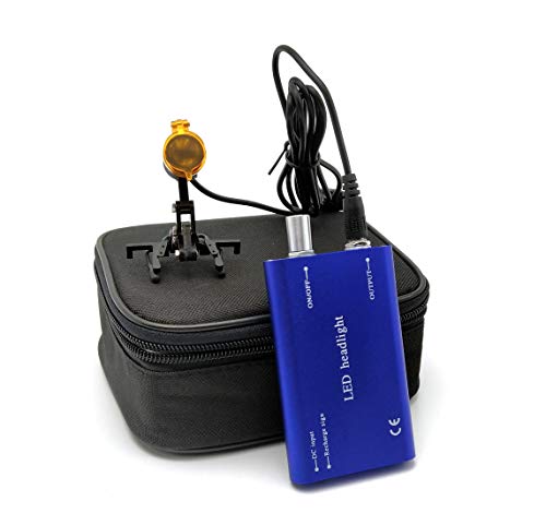 Nski 3W Led Head Lamp Insert Type/Clip-On Type With Filter For Binocular Loupe Blue thumb #5