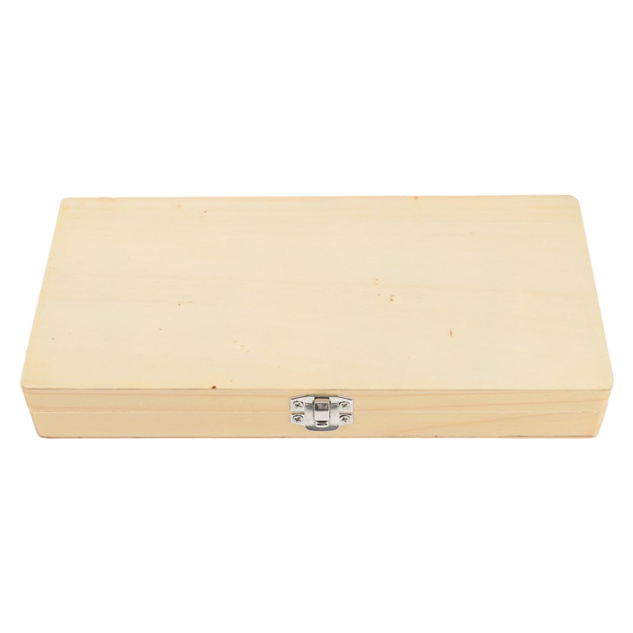 Boîte de Rangement pour Lames de Microscope 50 Lames Métal Nickelé Serrure
