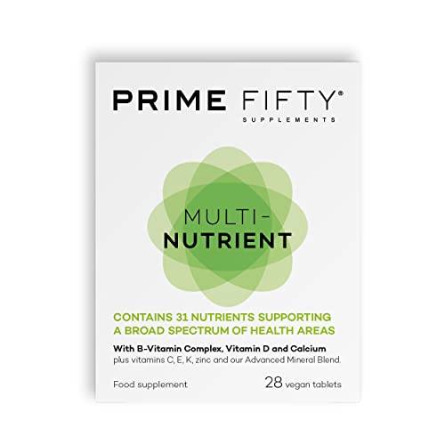 Prime Fifty Multi-Nutrient Vegan Multivitamin Tablets Ã¢â