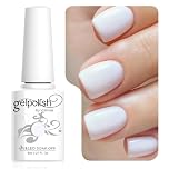 Vishine 8ml Gelpolish UV LED Soak Off Varnish Color Gel Nail Polish Manicure Salon Clear White #1433