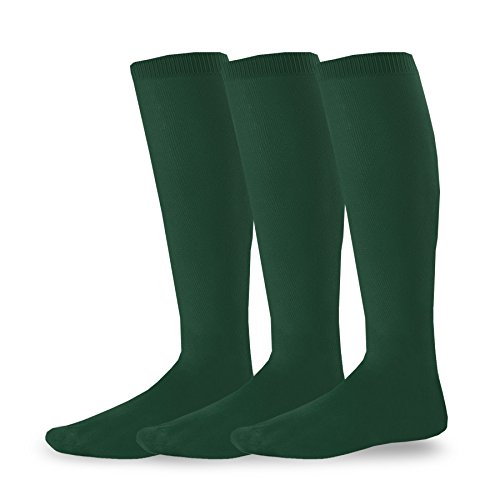 Image of Soccer Athletic Team Sports Knee High Tube Socks Softball Baseball Kids Women Men Unisex