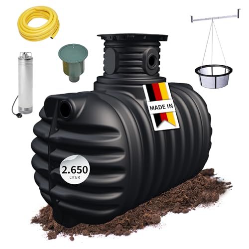 Preisvergleich Produktbild GRAF wasserrückgewinnungstank zum eingraben 2650 l 295311