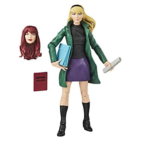 Hasbro Marvel Legends Series 6-inch Collectible Gwen Stacy Figure Cover