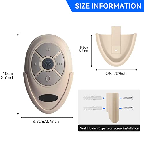 35T1 Ceiling Fan Remote Control Replacement for Harbor Breeze Allen Roth, 303.9MHz, 3-Speed, Light Dimmer, Learn Key, Replace FAN-11T FAN-53T FAN-HD L3HFAN35T FAN-35T L3HFAN35T1 FAN-35T1 (Remote Only) by FEKOTS - Image 3