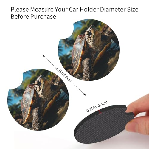 Portavasos para carro 2 piezas antideslizante negro miniatura 2