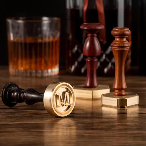 Sello personalizado para cubos de hielo con mango metálico miniatura 4