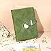 CAGIE Diary with Lock for Girls Ages 8-12 Journal with Lock and Key 296 Gold Edged Pages Heart-Shaped Locked Journal for Women Teen Girls with Gift Box, Green