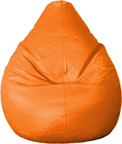 Image of Large Bean Bag Cover Without Beans (Orange)