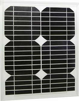 Sadoun 10 Watt Solar Panel Mono-crystalline PV Tempered Glass