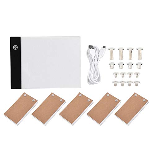 A6 Flip Book Kit Ultra-Delgado A6 Niños USB Mano Dibujo Tablero LED Caja de Luz LED(USB)