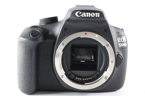 Canon EOS 1200D Reflex numérique 3" (7,62 cm) 18 Mpix Zoom Optique 10x USB/HDMI + Boîtier Nu Noir