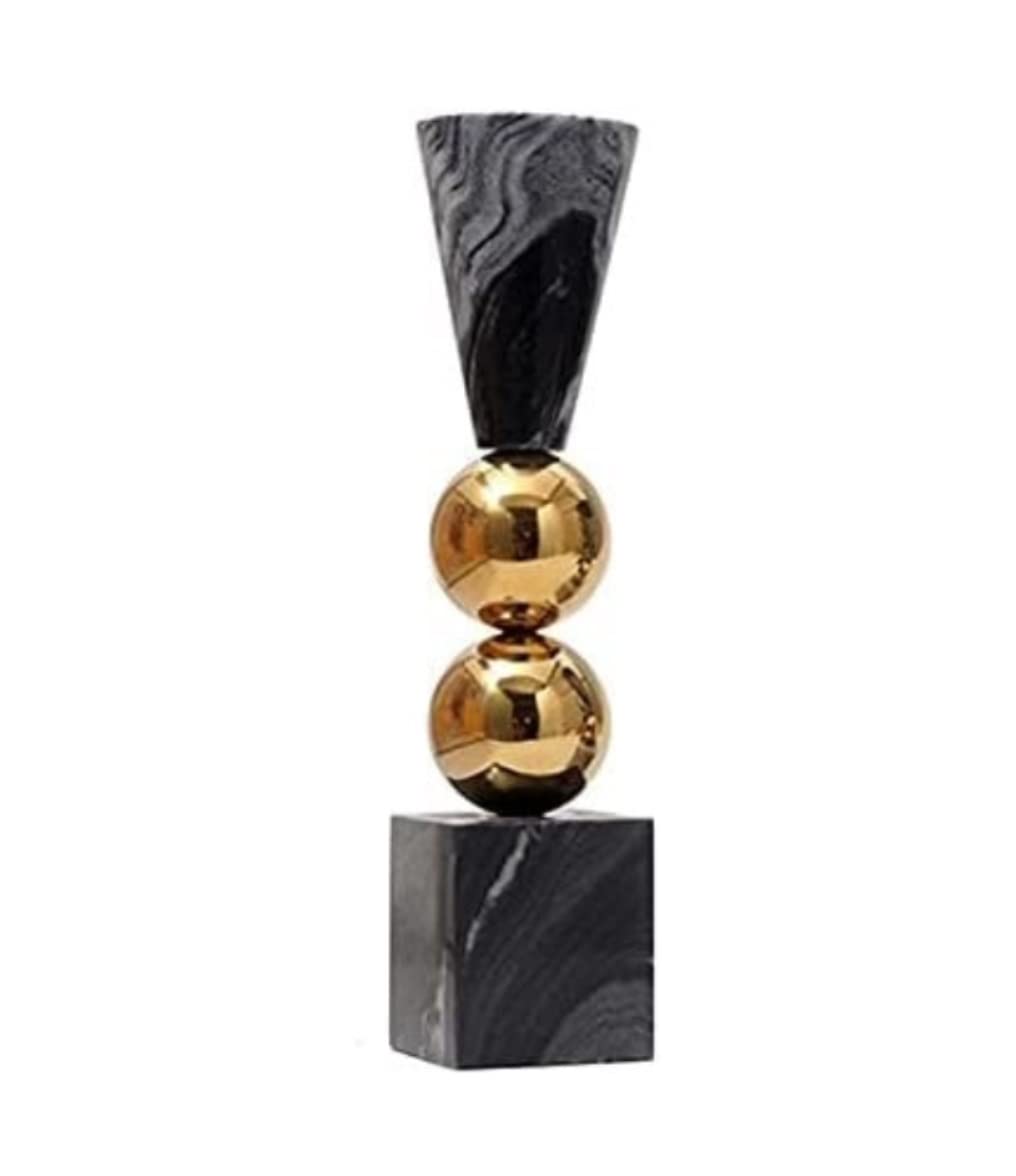 Kerzenständer Kerzenständer Marmor Wohnzimmer Esstisch Lampe Luxus Moderne Dekoration Edelstahl Kugel Kerzenhalter Wohnaccessoires