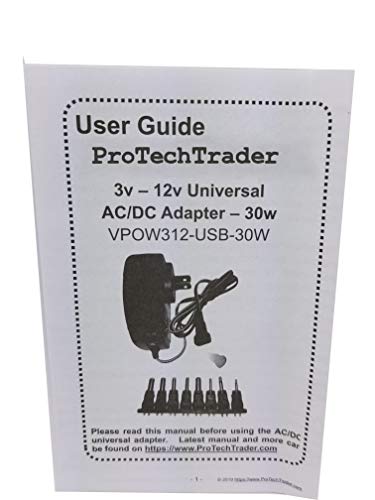 30w Universal Power Supply Reversible Polarity 3v-12v DC 30 watt 2.5 amp USB Port 8 Adapter Tips Center Tip Positive or Negative 5.5mm*2.5mm 5.0mm*2.1mm 3.5mm*1.35mm 4.0mm*1.7mm 2.35mm*0.7mm 1/8" - Thumbnail 3