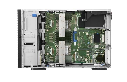 Image of Hewlett Packard Enterprise ProLiant ML350 Gen12 Tower Server (P90002-005), Xeon 6505P 12-Core, 32GB DDR5, 4LFF, 2x8TB HDD, MR408i-o RAID, Dual 800W PSU
