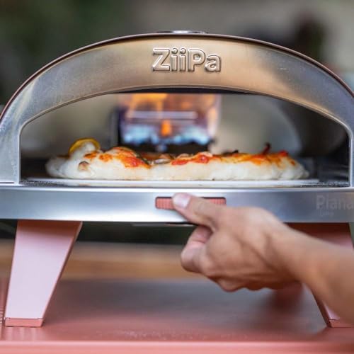 Ziipa Piana Forno A Gas Per Pizza Colore Terracotta - 3