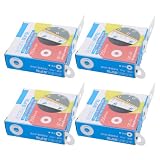 DOITOOL 4Er-Packung Papierlochverstärkungsaufkleber für Papier und