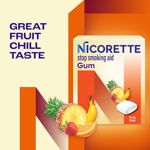 Nicorette 2 mg Nicotine Gum to Quit Smoking - Fruit Chill Flavored Stop Smoking Aid, 100 C - image 4