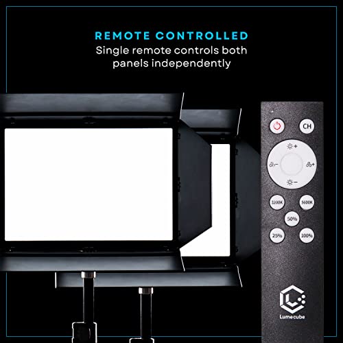 Lume Cube Studio Panel 2-Point Lighting Kit | Edge Lit LED