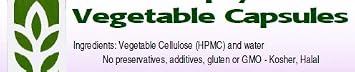 Capsule Connection 100 Separated Empty Vegetable Capsules, 00 Size, 100 Count Bag