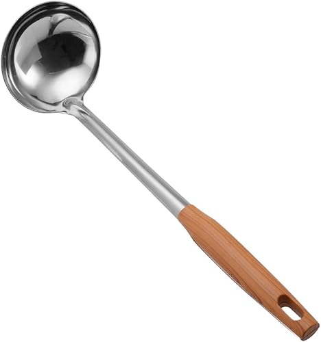 Housoutil Cuchara salteado Cartones de huevos Inoxidables Utensilios de cocina Chino Wok Utensilio Cocina Ramen Cocina de acero inoxidable Wok Olla