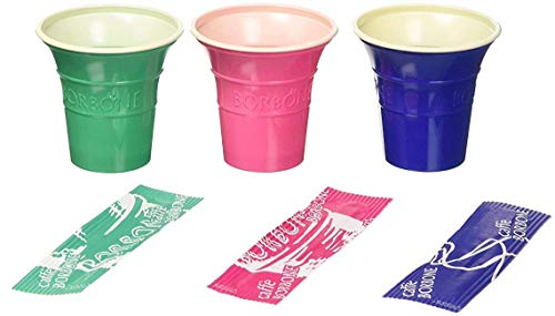 JSD Bicchieri E Palette Caffe BORBONE Colori Assortiti (300)