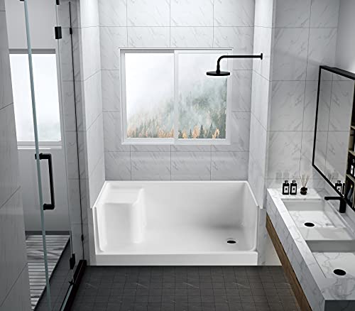 Kingston Brass Vtsb603221R Grenada Shower Base, White #TOP3