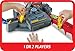 Hot Wheels Track Set Spin Storm, 3 Intersections for Crashing & Motorized Booster, 1:64 Scale Toy Car (Amazon Exclusive)