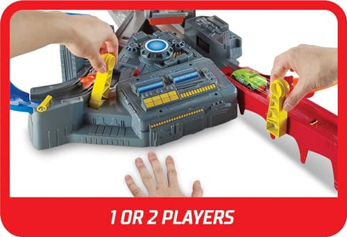 Hot Wheels Toy Car Track Set Spin Storm, 3 Intersections for Crashing & Motorized Booster, 1:64 Scale Car (Amazon Exclusive) - Image 4