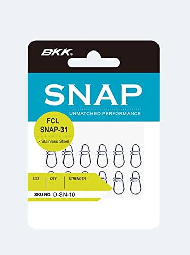 BKK Lures D-SN-1048 FCL SNAP-31 - #2, 12-Pack