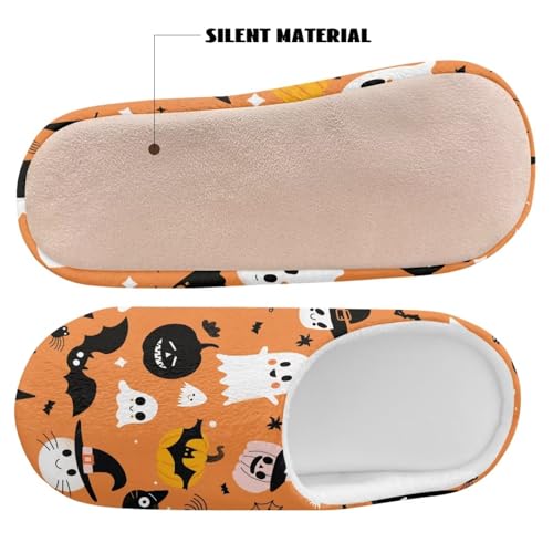 Spa Slippers Halloween Cookie Slippers Halloween House Shoes Fahion Gifts for Holiday4