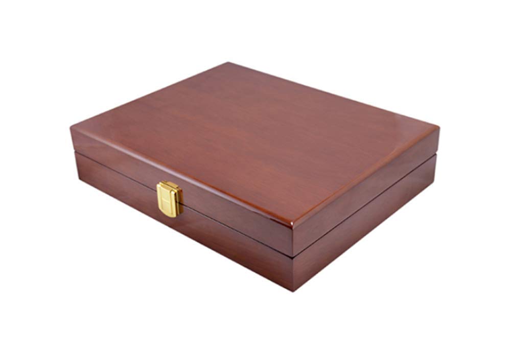 Pince à cravate bijoux stockage de bijoux boîte bois pour dressing