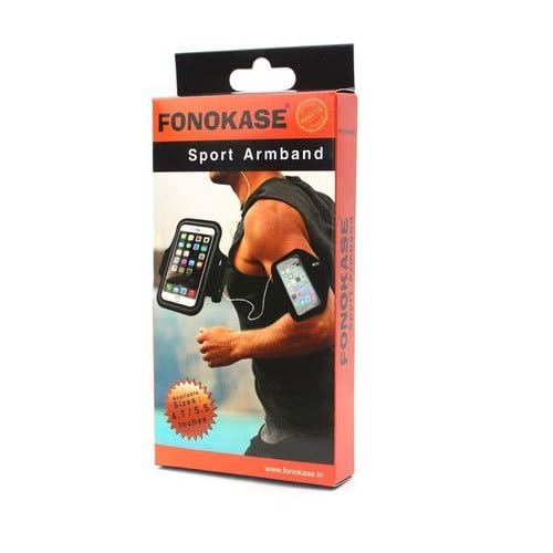 Fonokase - Protect in Style Arm Band Case for Samsung Galaxy A70s (Black)-picture-32
