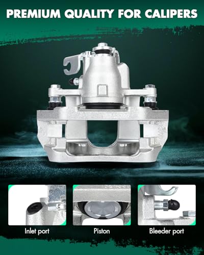 Image of SCITOO - Rear Right Disc Brake Caliper Assembly with Bracket For Ford,For Lincoln Models - For Flex 2009,For MKS 2009-2011 18B5212