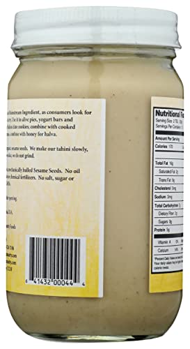 Living Tree Community Foods Organic Raw Tahini, 16 Oz #TOP1
